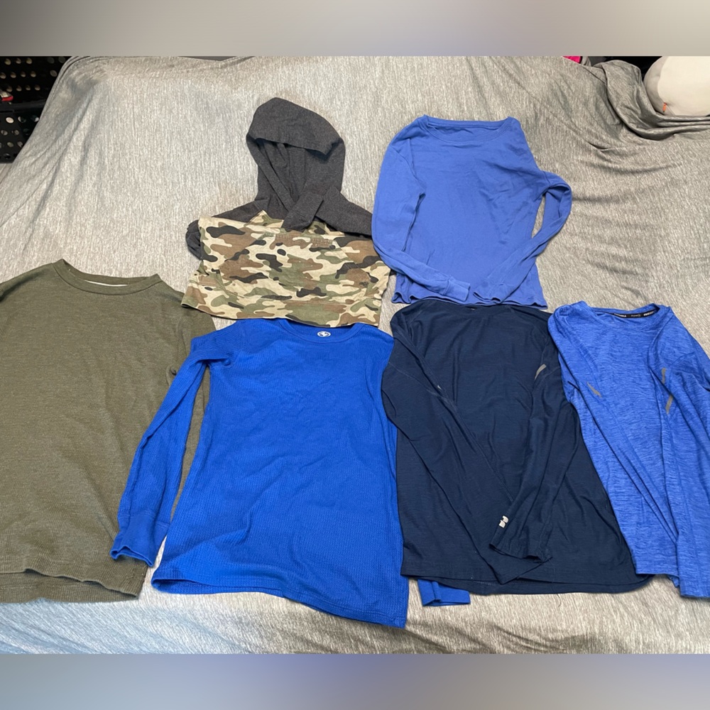 Boys long sleeve tees - set of 6